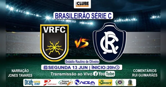 Imagem ilustrativa da notícia Tem Jogo no DOL! Acompanhe Volta Redonda x Clube do Remo