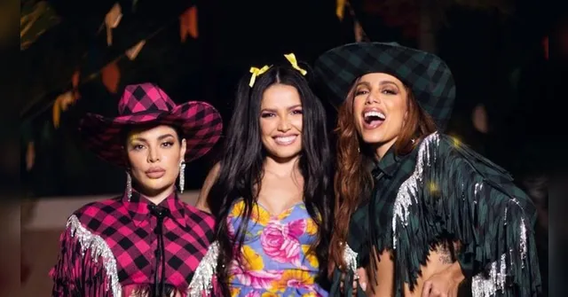 Imagem ilustrativa da notícia Festa junina de Anitta reúne GKay, Juliette e outros famosos