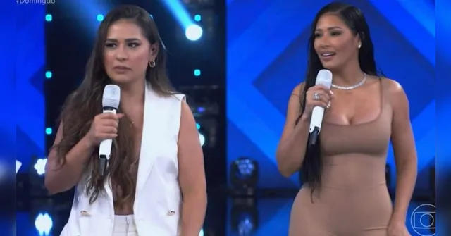 Imagem ilustrativa da notícia Ousada, Simaria fala em ficar sem roupa no Domingão