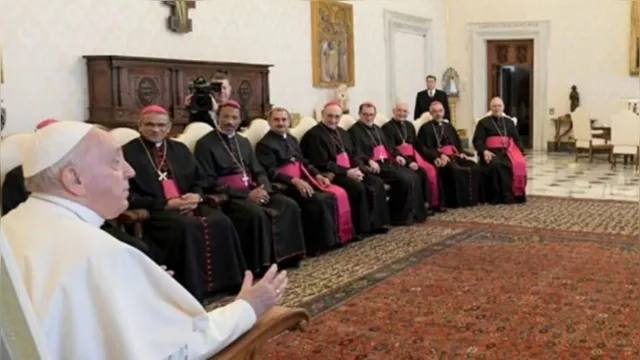 Imagem ilustrativa da notícia Papa Francisco recebe bispos do Pará no Vaticano