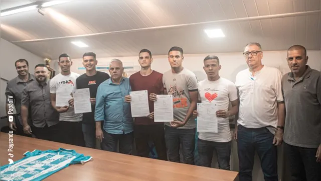 Imagem ilustrativa da notícia Paysandu promove 5 jogadores para o time profissional 