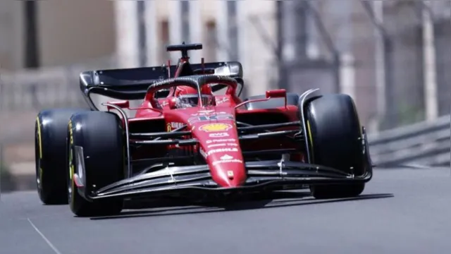 Imagem ilustrativa da notícia Leclerc garante pole em Mônaco. Perez e Sainz batem no fim
