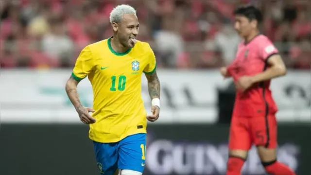 Imagem ilustrativa da notícia Neymar faz dois e Brasil dá show contra a Coreia; assista!