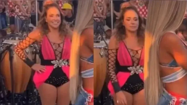 Imagem ilustrativa da notícia Vídeo: Daniela Mercury viraliza ao 'secar' Brunna Gonçalves