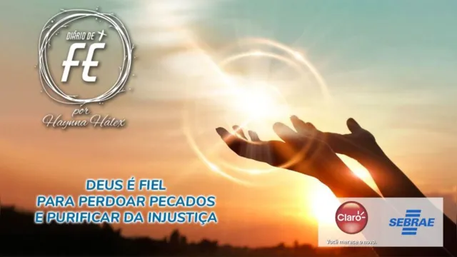 Imagem ilustrativa da notícia Deus é fiel para perdoar pecados e purificar da injustiça