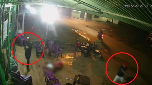 Imagem ilustrativa da notícia Vídeo: atiradores abrem fogo e matam clientes em Altamira