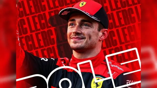 Imagem ilustrativa da notícia Leclerc faz a volta mais rápida e é pole no GP da Espanha