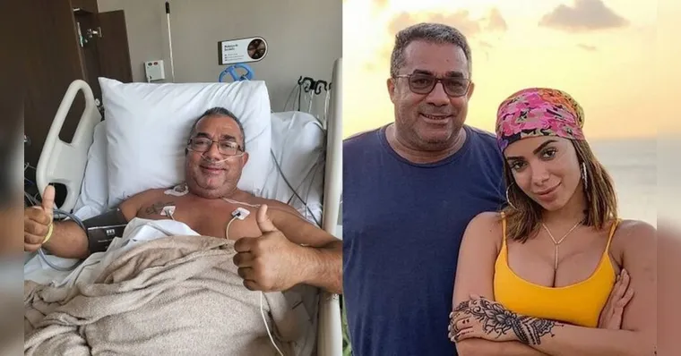 Imagem ilustrativa da notícia Pai de Anitta recebe alta após passar por cirurgia delicada