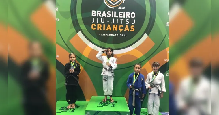 Imagem ilustrativa da notícia Paraenses vencem campeonato brasileiro mirim de jiu-jitsu