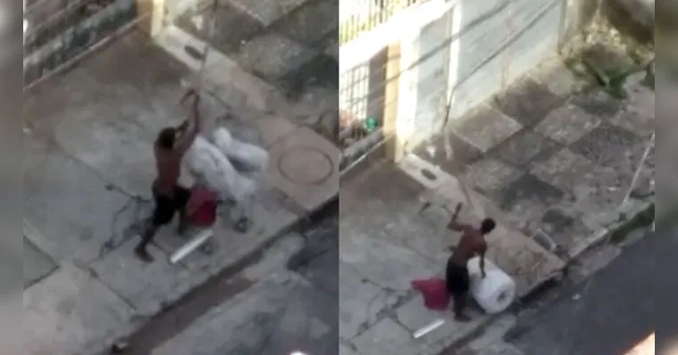 Imagem ilustrativa da notícia Moradores de rua roubam fios e prejudicam usuários em Belém