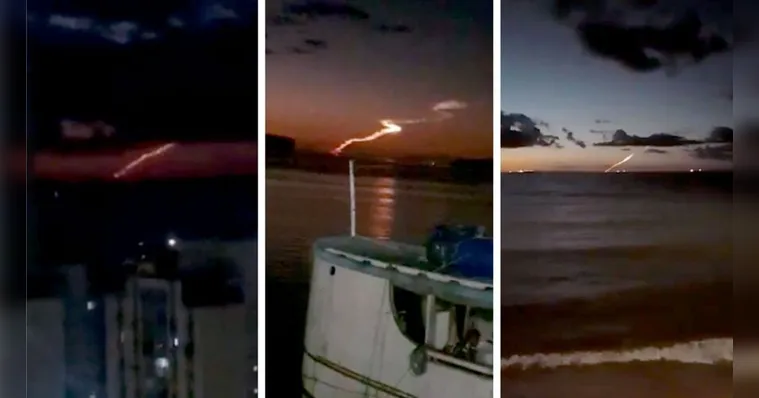 Imagem ilustrativa da notícia Vídeo: luz misteriosa chama atenção nos céus do Pará 
