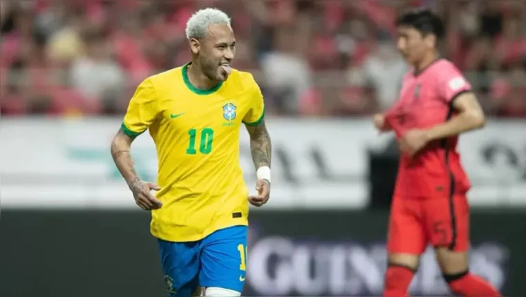 Imagem ilustrativa da notícia Neymar faz dois e Brasil dá show contra a Coreia; assista!