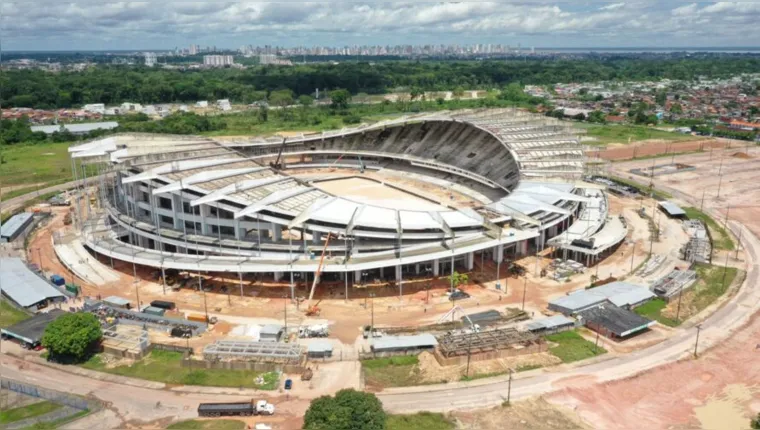 Imagem ilustrativa da notícia Novo gramado começa a ser plantado no estádio Mangueirão