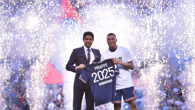 Imagem ilustrativa da notícia Mbappé renova com o PSG e receberá valores astronômicos