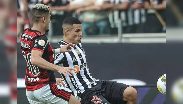 Imagem ilustrativa da notícia Atlético Mineiro vence o Flamengo e volta ao G-4 da Série A