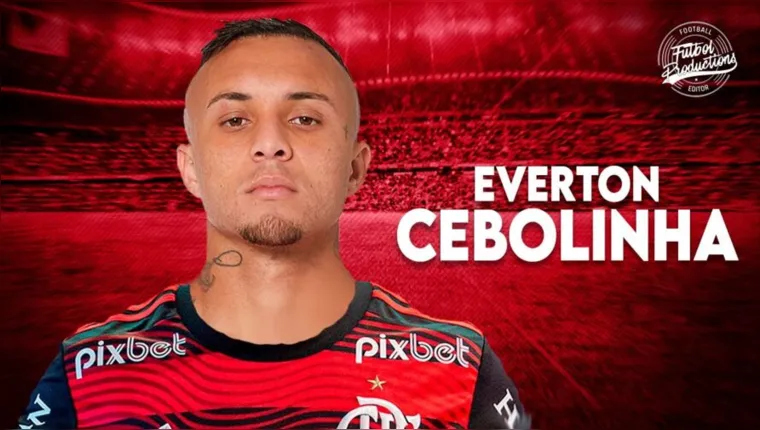 Imagem ilustrativa da notícia Cebolinha chega ao Flamengo e sonha com Copa do Mundo