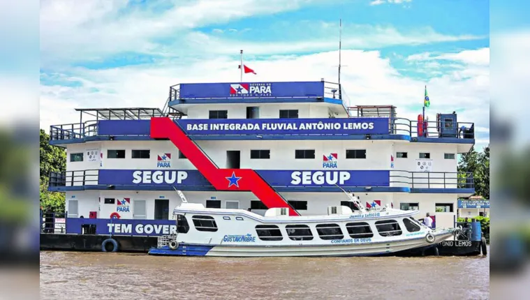 Imagem ilustrativa da notícia Marajó recebe a primeira base fluvial de segurança pública