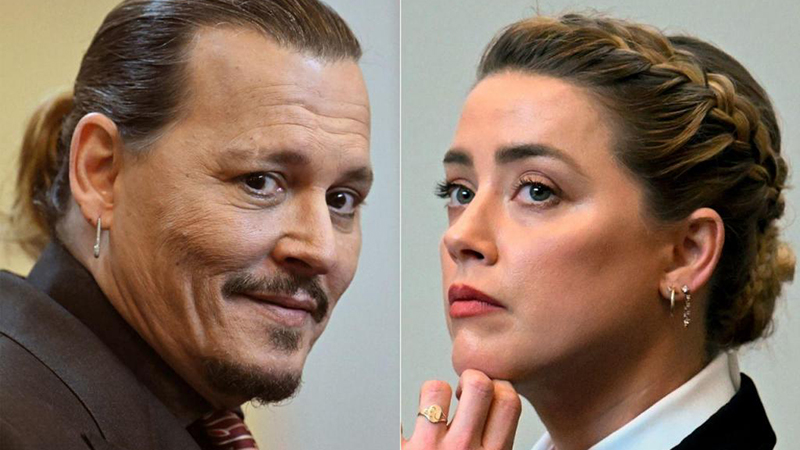 Johnny Depp move processo contra a ex-mulher Amber Heard