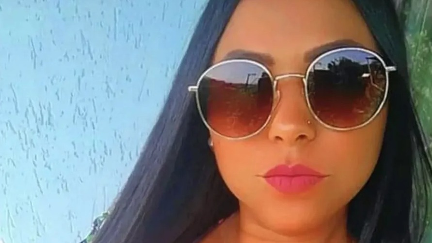 A policial militar Rhaillayne Oliveira de Mello, do 7º BPM, que foi acusada de homicídio por matar a própria irmã a tiros.