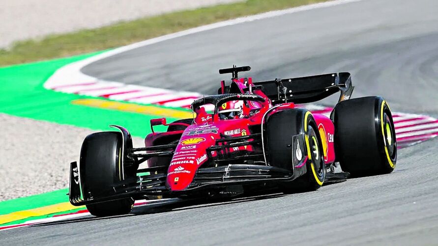 A Ferrari de Leclerc aposta em uma atualização significativa do carro para este domingo