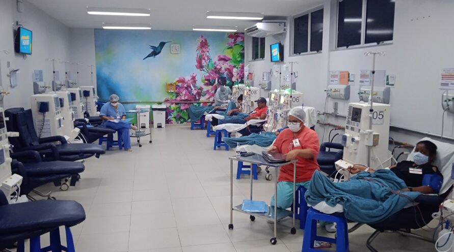 Hospital Regional do Sudeste do Pará ampliou em 61,13% o número de sessões de hemodiálise na unidade