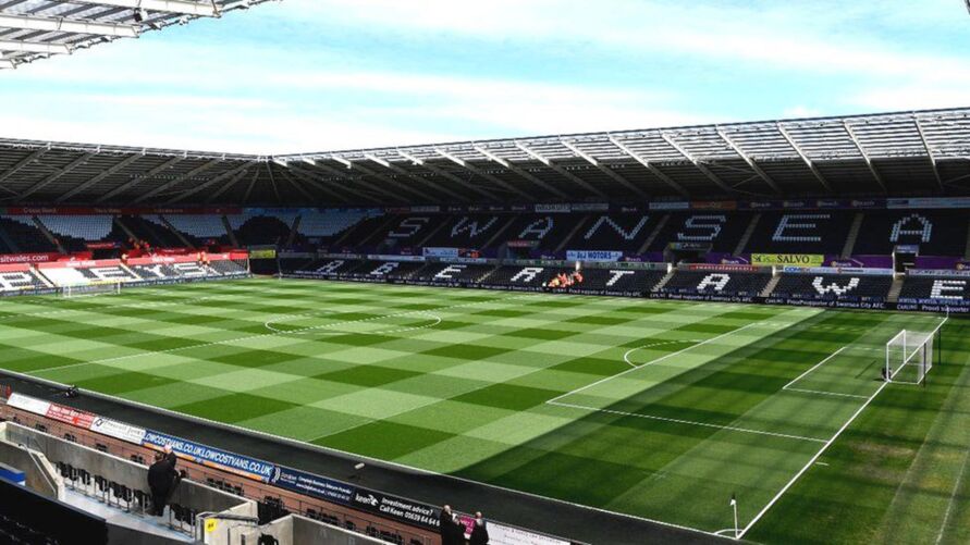 Arena Liberty Stadium, localizada em Swansea, no País de Gales