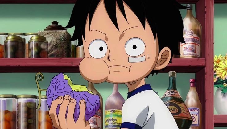 Luffy comeu a Gomu Gomu no Mi e se tornou o homem borracha