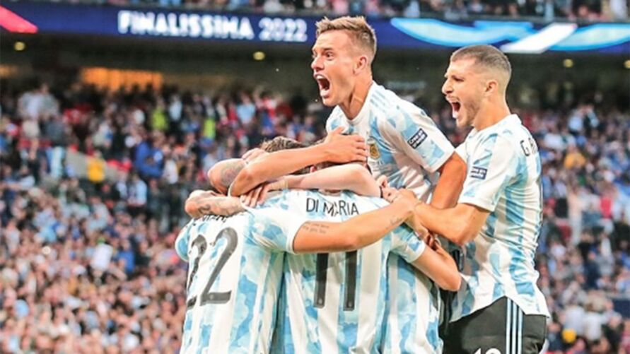 Argentina conquista Finalíssima após passeio sobre a Itália