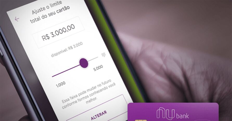 Nubank libera novas medidas para aumentar limite do cart&#227;o