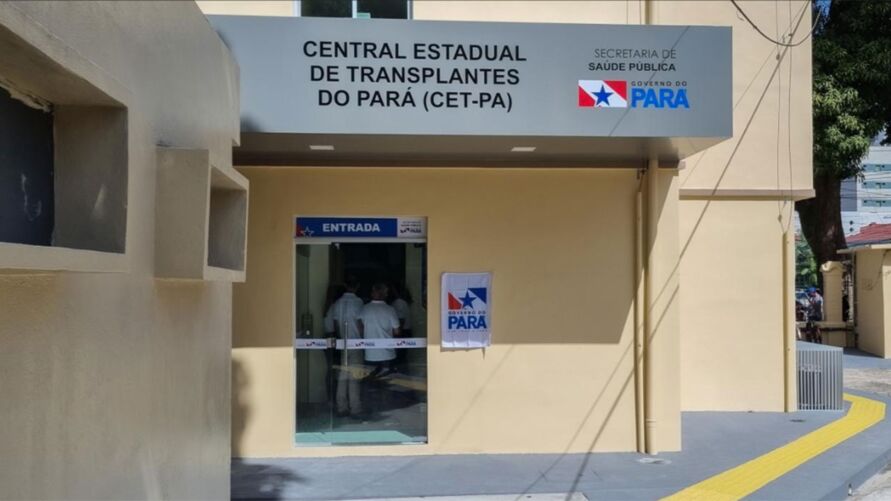 A Central de Transplantes do Pará fica em um prédio exclusivo na Santa Casa de Misericórdia.