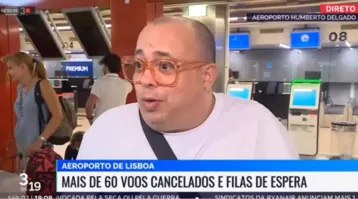 Imagem ilustrativa da notícia Brasileiro preso em aeroporto reclama: 'Tô sem fazer cocô'