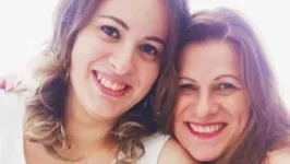 Juliana Giugni e a mãe, Arlene Giugni da Silva