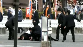 Tetsuya Yamagami, ex-militar da Marinha, foi preso após assassinato de Shinzo Abe.