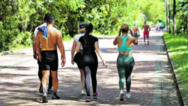 O passeio em família é um dos atrativos oferecidos no Parque do Utinga, que estará aberto neste final de semana