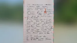 Carta escrita por Rivaldo Borges Valadares