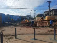 Obras na rodovia Transcoqueiro