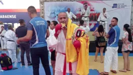 Evanildo Pereira foi campeão na categoria kumitê.