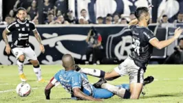 Clube do Remo não teve qualidade e organização o suficiente para vencer o jogo.