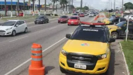 Fluxo é tranquilo na BR-316