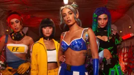 Anitta que já tinha personagem no jogo, agora lançou clipe