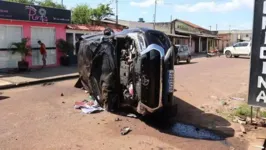 Caminhonete transportava tambores contendo óleo diesel.