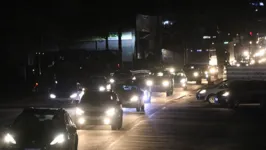 Trânsito segue lento na rodovia BR-316