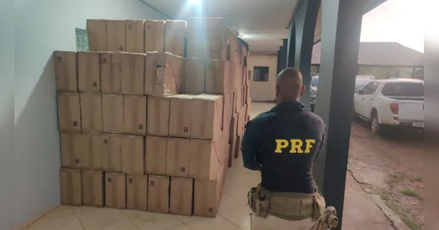 Imagem ilustrativa da notícia Dupla é presa no Pará com 22 mil maços de cigarros da China