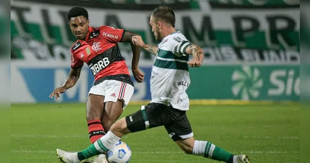 Imagem ilustrativa da notícia Flamengo e Coritiba jogam
em Brasília de olho no G6
