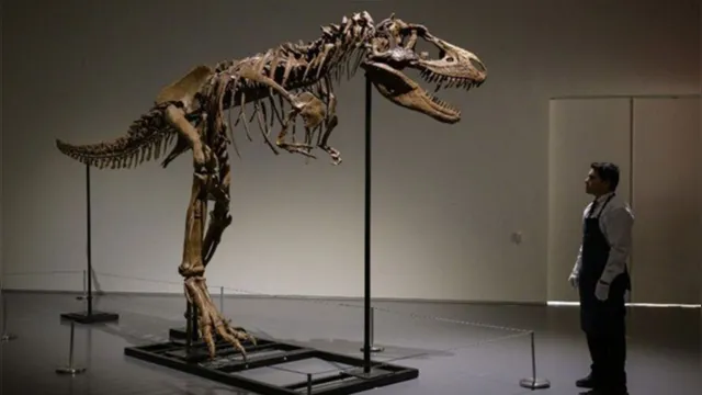Imagem ilustrativa da notícia Esqueleto de dinossauro será vendido por até R$ 43 milhões