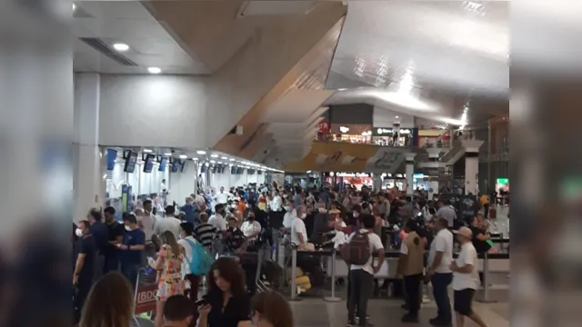 Imagem ilustrativa da notícia Caos no Aeroporto de Belém: 14 voos são cancelados