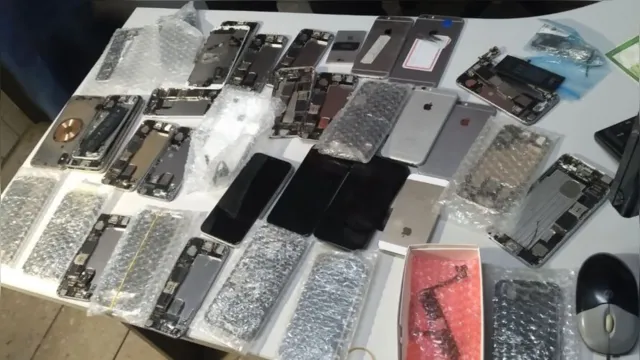 Imagem ilustrativa da notícia Celular rastreado ajuda PM a achar 80 aparelhos furtados