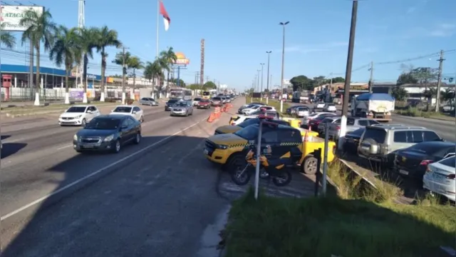 Imagem ilustrativa da notícia Saída de Belém tem trânsito intenso neste sábado (9); veja!