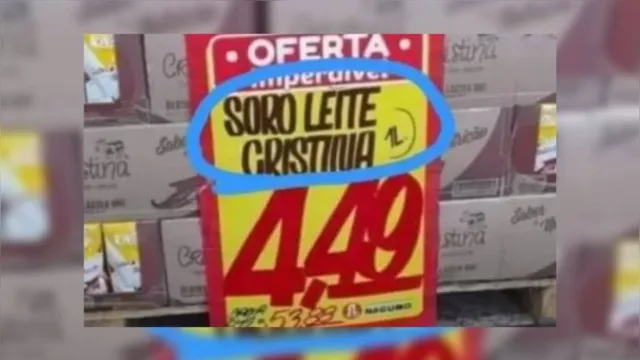 Imagem ilustrativa da notícia Soro de leite é vendido a R$4,50; supermercado é notificado