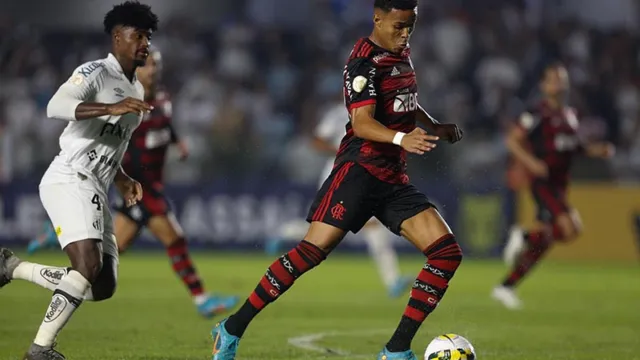 Imagem ilustrativa da notícia Mistão do Flamengo vence Santos dentro da Vila Belmiro
